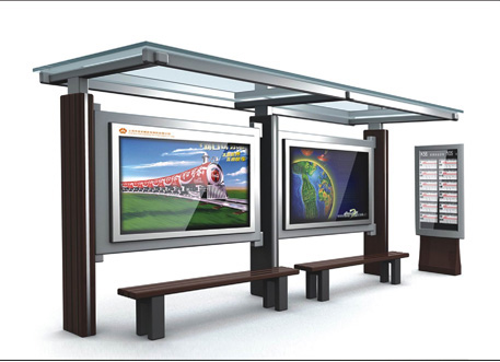 公交候車(chē)亭9