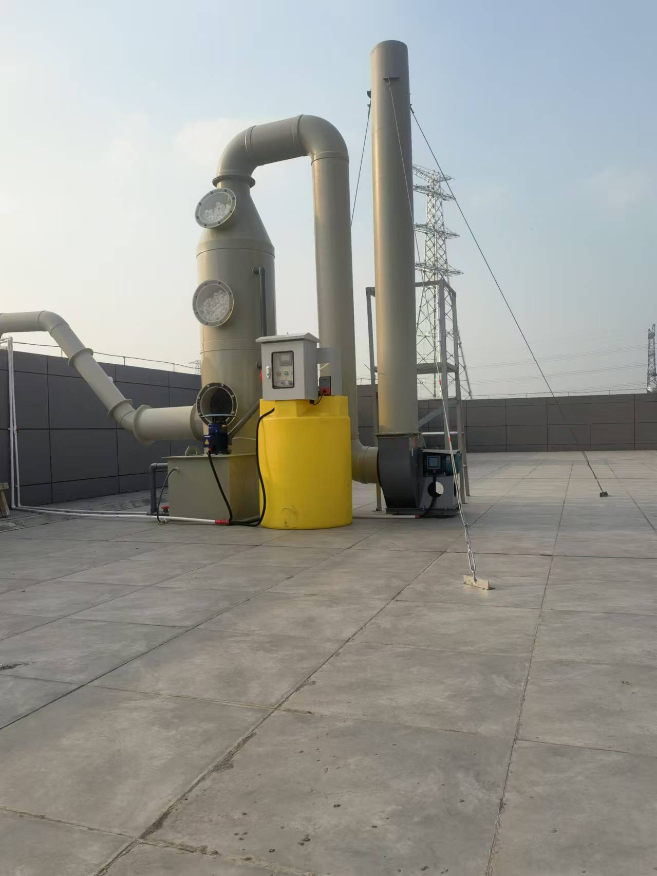 調(diào)配、酸蝕廢氣處理工程